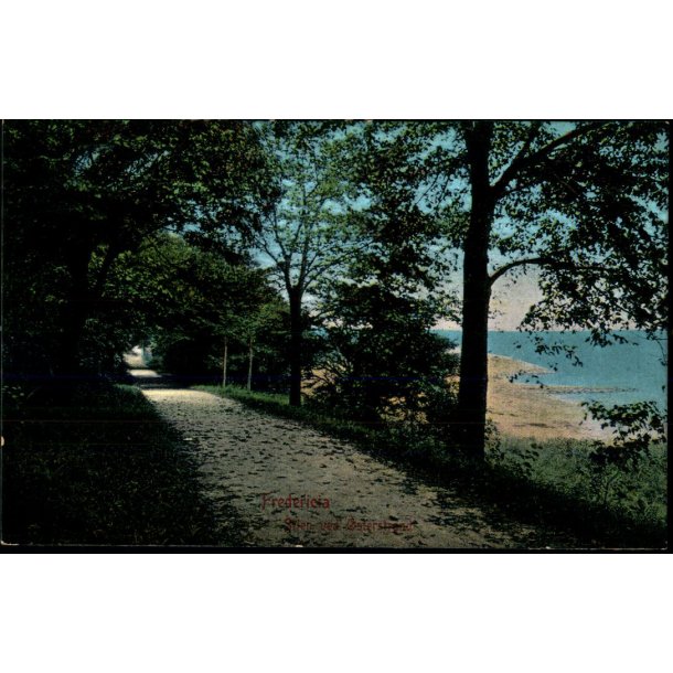Fredericia - Stien ved �sterstrand - W.K.F. 1054 - Ubrugt