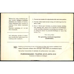 Postkvittering - Skandinavia - Retur 2 - 12 - 72 -  Brugt