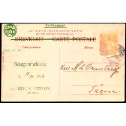 Kopi af Aalborg - Gamle Huse ved steraa - (Besgsanmeldelse) p Bagsiden - C.St. 588