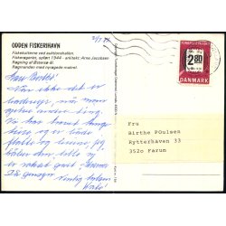 Odden Fiskerihavn  - Turistforlaget 154 - Brugt