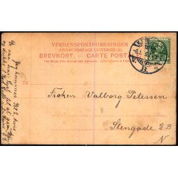 Frken Gudrun Carlson i "De smaa Landstrygere" - C. St. 36 - Brugt