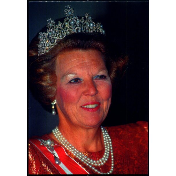 Dronning Beatrix - Holland - Royal Press 32 - Ubrugt