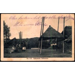 Feldtpost - 21 - 11- 16 - Til Nordschlesvig  - Forside : Galizische Scheunen