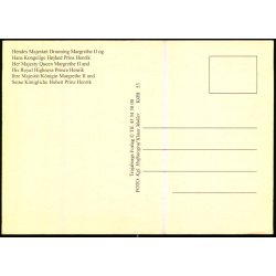 Dronning Margrethe og Prins Henrik - Trojaborg KB 53 - Ubrugt