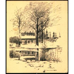 Hans K. - Fra Helleb�k - Kartonkort u/n - Ubrugt