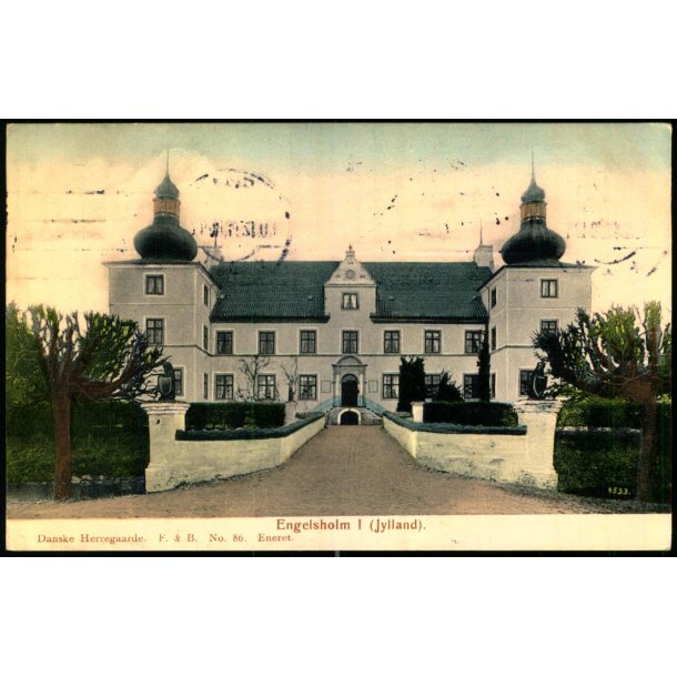 Engelsholm I (Jylland ) - Danske Herregaarde F&B 86 - Brugt