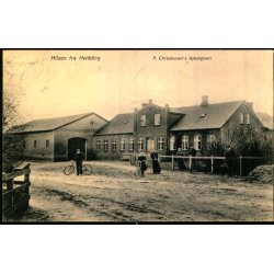 Hilsen fra Hvidding - P. Christensens Gj�stgiveri - A. Juul u/n - Brugt