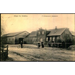 Hilsen fra Hvidding - P. Christensens Gj�stgiveri - A. Juul u/n - Brugt