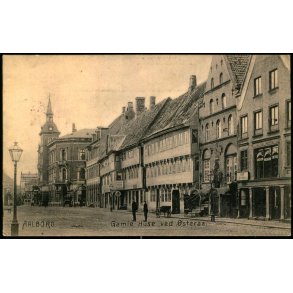 Kopi af Aalborg - Gamle Huse ved steraa - (Besgsanmeldelse) p Bagsiden - C.St. 588