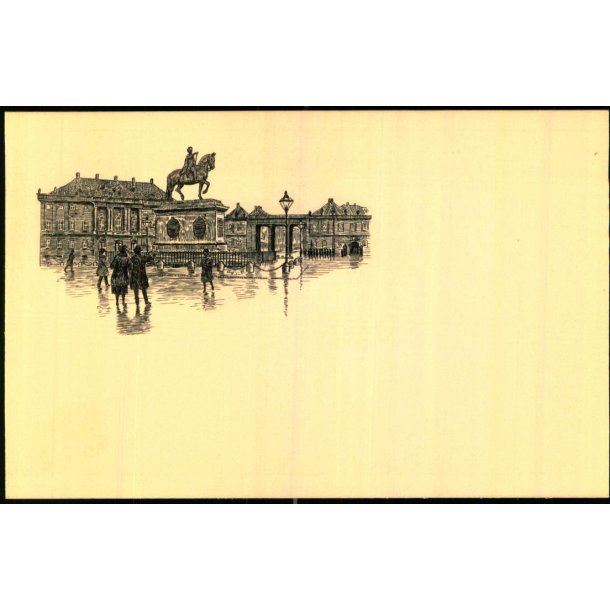 F.Kravl - Amalienborg - L.L.J. u/n - Ubrugt