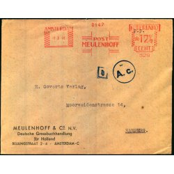 Censurbrev fra Holland  1 - 3 - 41 - Til Hamburg