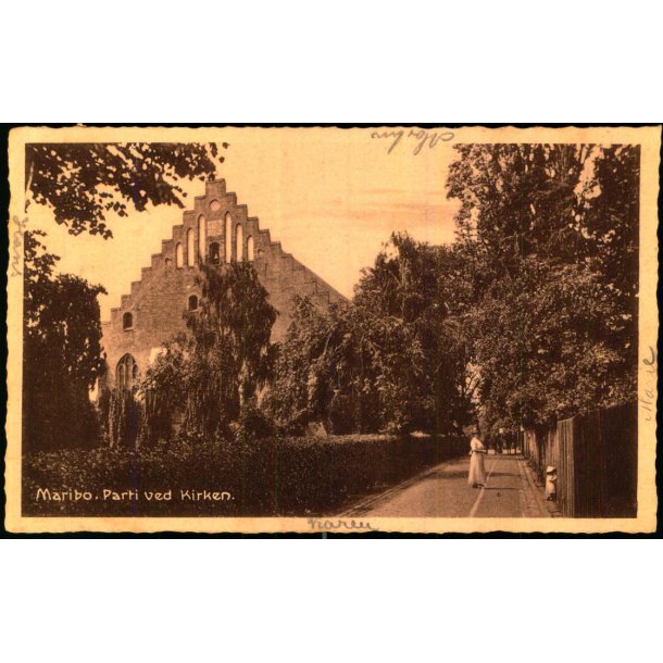 Maribo - Parti ved  Kirken - Stender M. 5 - Brugt