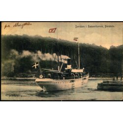 Bornholm - Davidsen i Hammerhavn - Stjernestempel Anholt Havn p bagsiden - H.P.J. u/n - Brugt