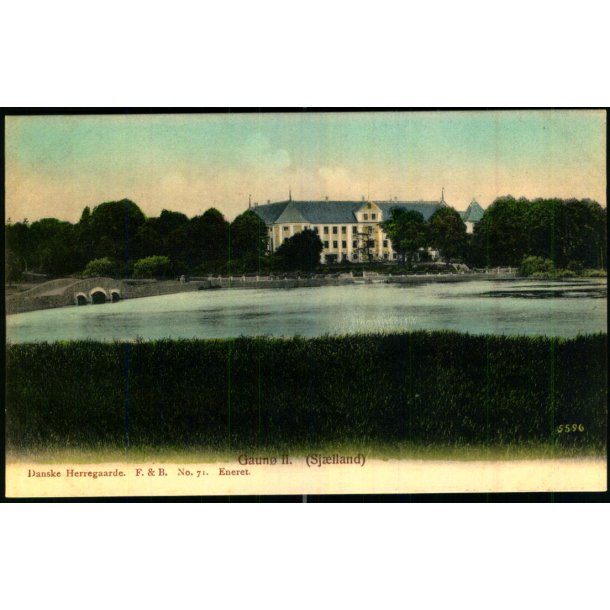Gaun II (Sjlland) - Danske Herregaarde F&B 71 - Ubrugt