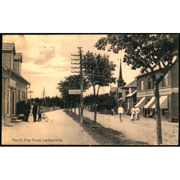 Parti fra Faxe Ladeplads - H.P. Christensen 28084 - Brugt