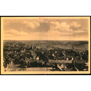 Randers - Udsigt fra Sct. Peder Kirkens Taarn - Randers Kiosk 321 - Brugt