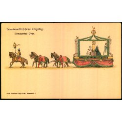 Haandvrkerfestens Vogntog - Urmagerens Vogn - A. Jacobsen u/n - Ubrugt