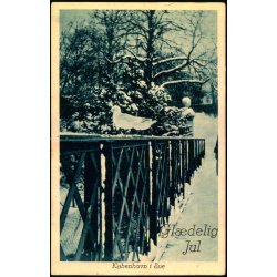 Kbenhavn i Sne - rstedsparken - Gldelig Jul - A.C. Eneret - Brugt