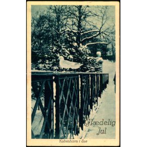 Kbenhavn i Sne - rstedsparken - Gldelig Jul - A.C. Eneret - Brugt