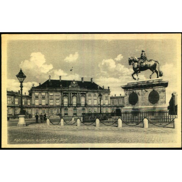 Kbenhavn - Amalienborg Slot - Rudolf Olsen 232 - Ubrugt