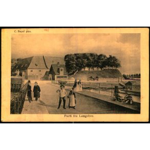 C. Bayer - Parti fra Langebro - Alex Vincent 24 - Brugt