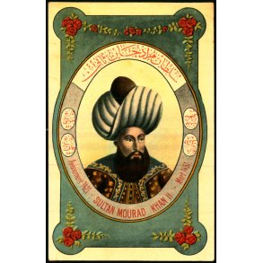 Sultan Mourad Kahn II - Mort. 1451 - Tyrkiet - Fruchtermann - Constantinopel 250 - Ubrugt 