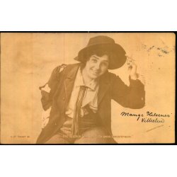 Frken Gudrun Carlson i "De smaa Landstrygere" - C. St. 36 - Brugt