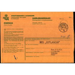 Samlekuvert - M/S Jutlandia 13 - 10 - 77 - Rotterdam - Holland