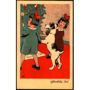 Valdemar Larsen - Gldelig Jul - F.D.B. Serie 1201 - Brugt