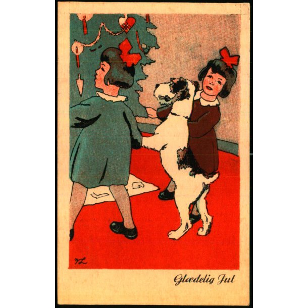 Valdemar Larsen - Gldelig Jul - F.D.B. Serie 1201 - Brugt