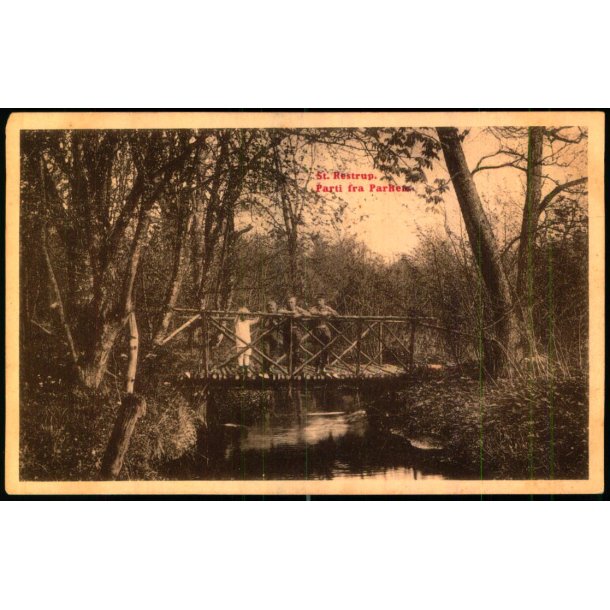 St. Restrup, set fra Haven - J. Nrgaard 36324 - Ubrugt