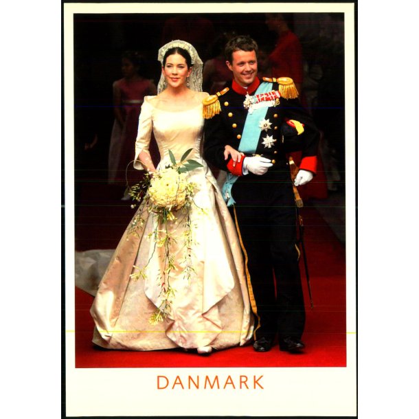 Kronprins Frederik og Marys Bryllup  - Svanen 4Y - Ubrugt