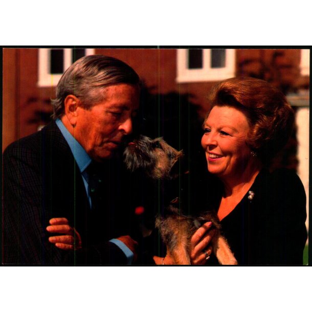 Dronning Beatrix - Prins Claus - Holland -  spanjersberg 142 - Ubrugt