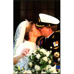 Prins Willem Alexander og Prinsesse Maxinas Bryllup - Hallmark 151 - 11x18 cm. - Ubrugt