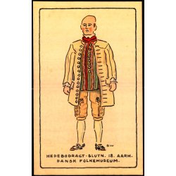 BW - Hedebodragt - Slutn. 18.aarh. - Dansk Folkemuseum - Alfred Jocobsen 53 - Ubrugt - Limrest !