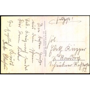 Tysk Feldpostkort - Uden stempel