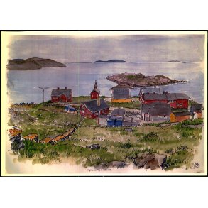 Upernavik Museum  - Billede 21 - 15 cm - Ubrugt