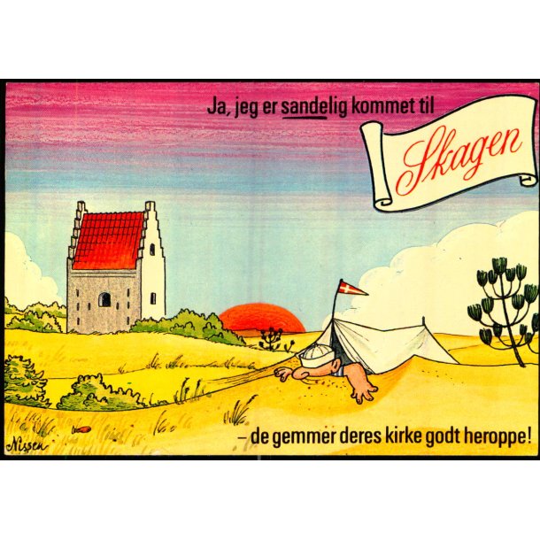 Nissen - Jeg er sandelig kommet til Skagen - Grsblls  7003 - Brugt