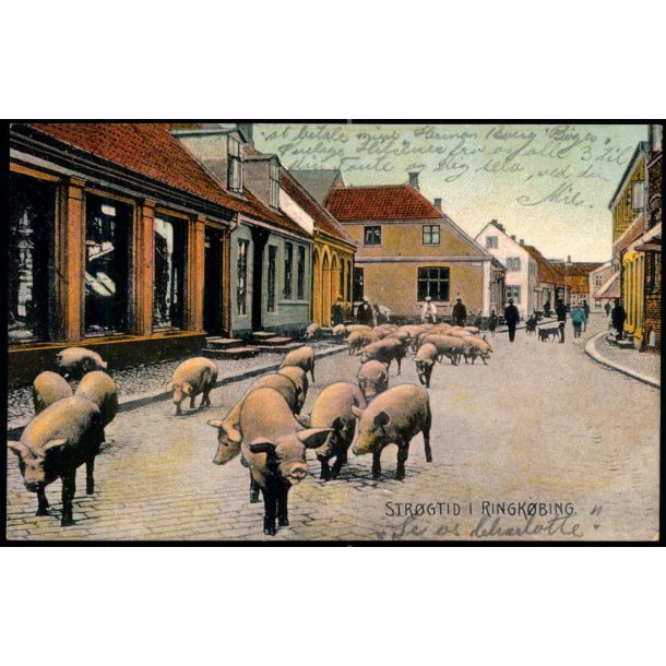 Str�gtid i Ringk�bing - H.P. Holms Bogh. 6236 - Brugt