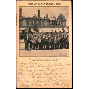 Brnehjlpsdagen 1905 - Fra Brnenes Kontors Teltlejr ved Jonstrup 1904 - u/n - Brugt 