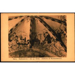 Skive - Kalkmalerier i den gl. Kirke - u/n - Ubrugt