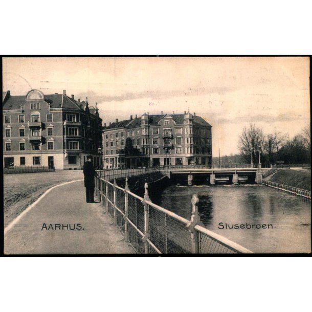 Aarhus - Slusebroen - Stender 636 - Brugt