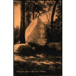 Margrete - Stenen i Riis Skov - Aarhus - J.J.N. 7595 - Ubrugt