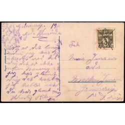 Postkort - Blkannuleret  3 - 1911 - Brugt