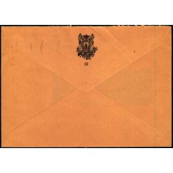 Perfin - Kbenhavns Kommune p Brev - Kommunehospitalet III - Stemplet