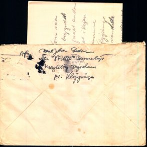 Brev med indhold (3 Ark) fra Vesterbros K.F.U.M. Sommerlejr 1944 - Magleby - Klippinge - Brugt