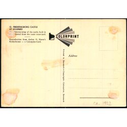 Frederiksborg Slot - Collorprint u/n - Ubrugt - Limrest p bagsiden !