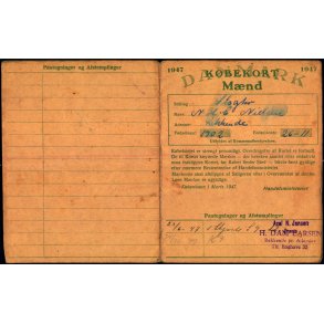 Kbekort - Mnd med Ptegninger - 2 Verdenskrig