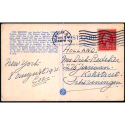 S.S. Bremen - u/n - Brugt - Svagt Hjrne !