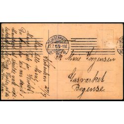 Augusta Blad og Olaf Fnss i Kongen - Fotokort u/n - Brugt